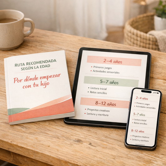 Ruta recomendada según la edad - Por dónde empezar con tu hijo