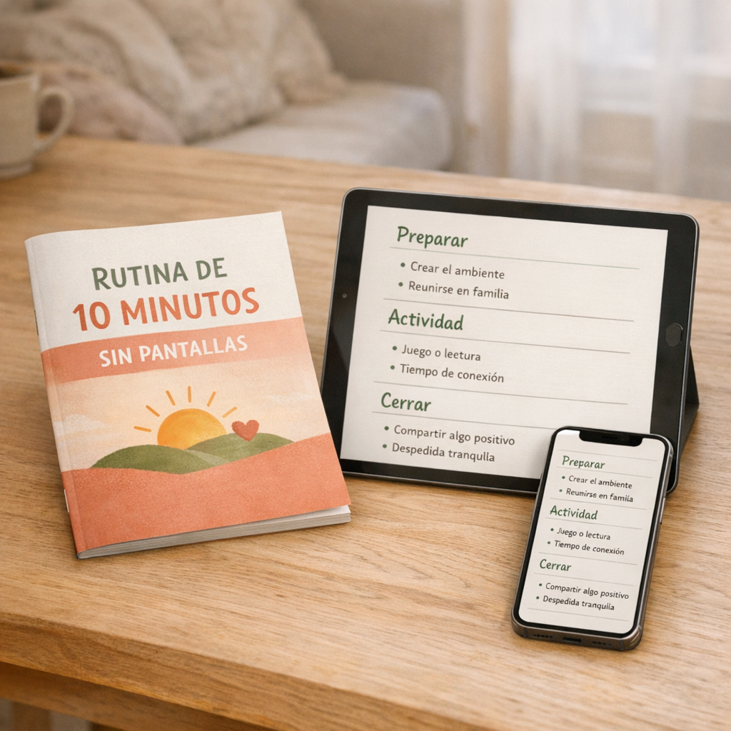Rutina de 10 minutos. Sin Pantallas