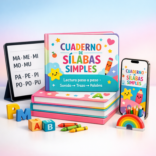 Cuaderno de Sílabas Simples