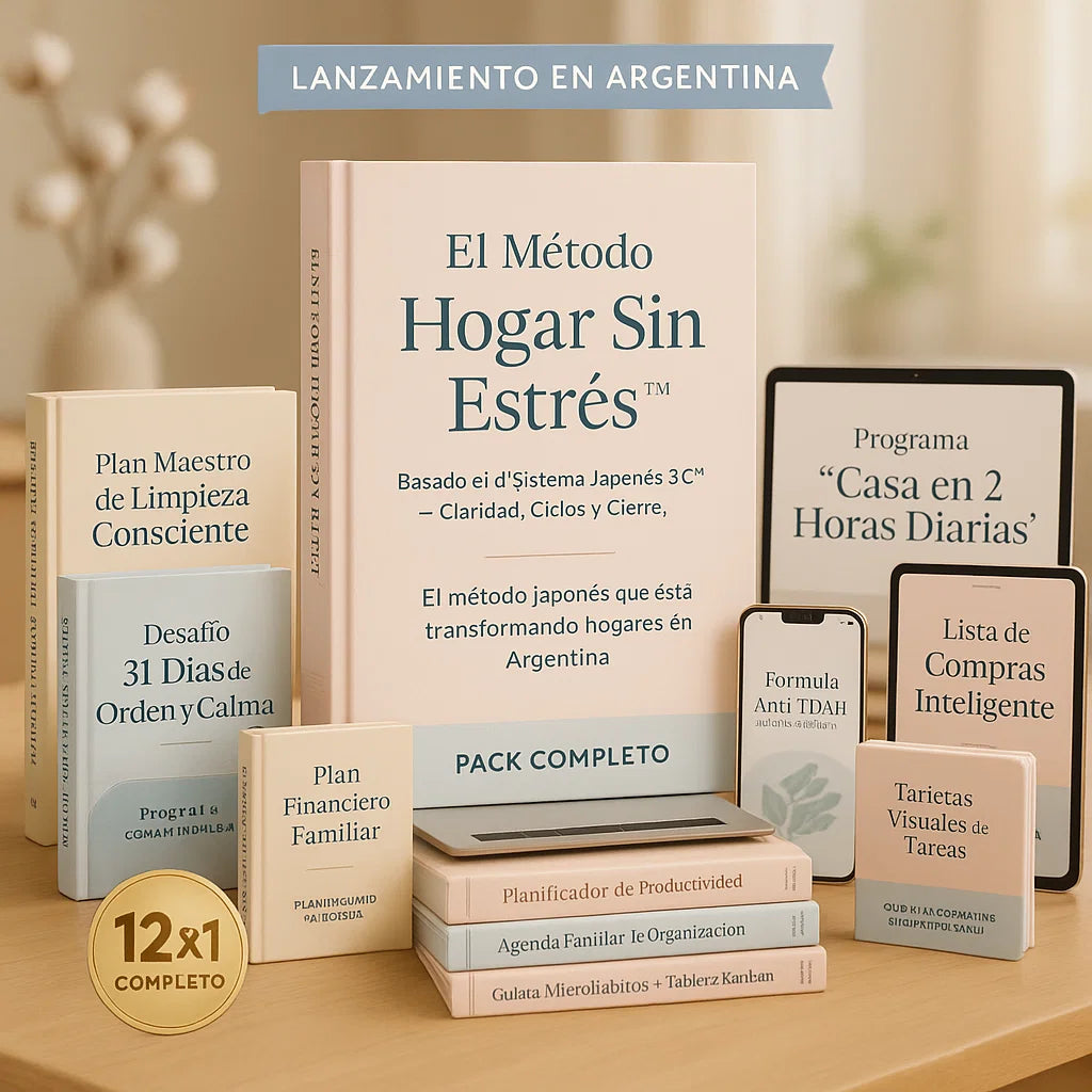 🌿Pack Completo Hogar Sin Estrés - 9 Ebooks + 3 Bonus